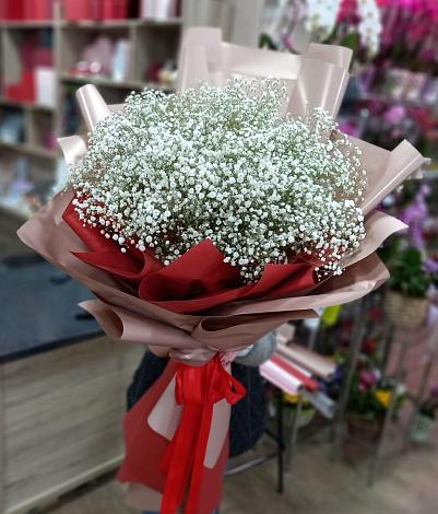 Букет цветов из: Гипсофила в Гостагаевской